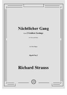 No.2 Nächtlicher Gang: E flat Major by Richard Strauss