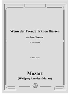 Wenn der Freude Tranen fliessen: Wenn der Freude Tranen fliessen by Wolfgang Amadeus Mozart