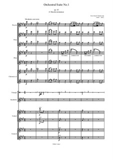 Suite Nr.1 in d-Moll, TH 31 Op.43: No.4 Marche miniature by Pjotr Tschaikowski
