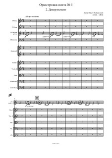Suite Nr.1 in d-Moll, TH 31 Op.43: No.2 Divertimento by Pjotr Tschaikowski