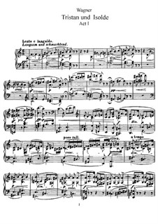 Vollständiger Oper: Klavierauszug mit Singstimmen by Richard Wagner