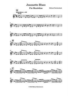 Jeannette Blues: Jeannette Blues by Michael Reichenbach