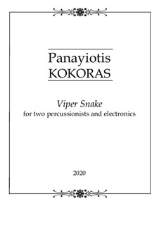 Viper Snake: Viper Snake by Panayiotis Kokoras