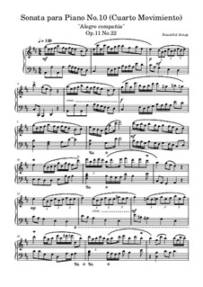Sonata para Piano No.10, Op.11 No.22: Cuarto Movimiento by Beautiful things Martínez
