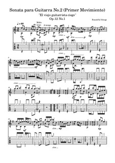 Sonata para Guitarra No.2, Op.12 No.1: Primer Movimiento by Beautiful things Martínez