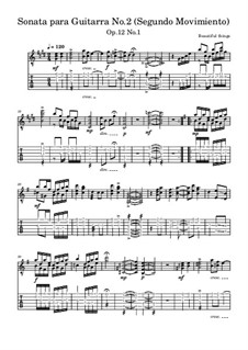 Sonata para Guitarra No.2, Op.12 No.1: Segundo Movimiento by Beautiful things Martínez