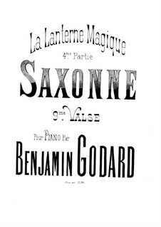 Lanterne magique, Op.110: Saxonne by Benjamin Godard