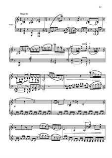 Соната No.13 для фортепиано в 4-х частях: 3 часть by Vladimir Polionny