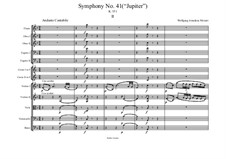 Sinfonie Nr.41 in C-Dur 'Jupiter', K.551: Teil II by Wolfgang Amadeus Mozart