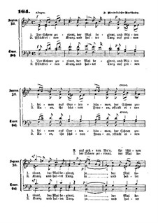 Sechs Lieder, Op.41: Nr.5 Der Schnee zerrint by Felix Mendelssohn-Bartholdy
