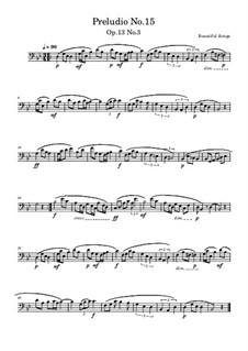 Preludio No.15, Op.13 No.3: Preludio No.15 by Beautiful things Martínez