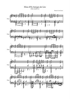 Hino d'Os Amigos do Léo (piano): Hino d'Os Amigos do Léo (piano) by Roniere Leite Soares