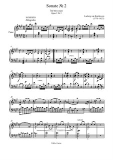 Sonate Nr.2: Teil III by Ludwig van Beethoven