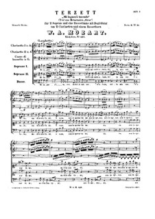 Mi lagnerò tacendo, K.437: Mi lagnerò tacendo by Wolfgang Amadeus Mozart