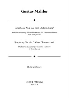 Sinfonie Nr.2 in c-Moll 'Resurrection': Vollpartitur by Gustav Mahler