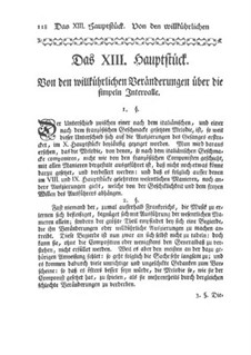 Versuch einer Anweisung die Flöte Traversiere: Kapitel XIII-XVI by Johann Joachim Quantz