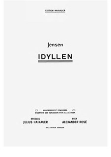 Idyllen, Op.43: Vollsammlung by Adolf Jensen