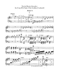 Der goldene Hahn. Suite: Harfestimmen by Nikolai Rimsky-Korsakov