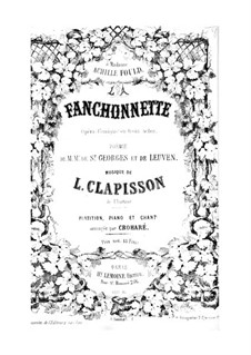 La fanchonnette: Akt I by Louis Clapisson