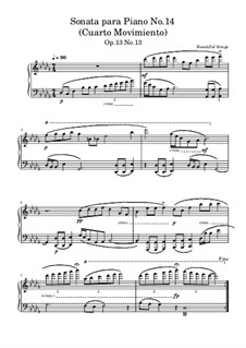 Sonata para Piano No.14, Op.13 No.13: Cuarto Movimiento by Beautiful things Martínez