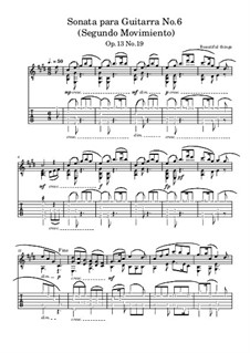 Sonata para Guitarra No.6, Op.13 No.19: Segundo Movimiento by Beautiful things Martínez