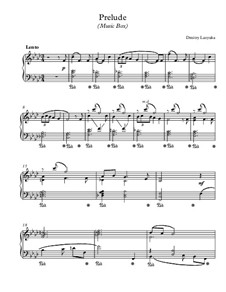 Prelude (Music Box): Prelude (Music Box) by Dmitry Lazyuka