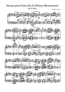 Sonata para Piano No.15, Op.15 No.2: Primer Movimiento by Beautiful things Martínez