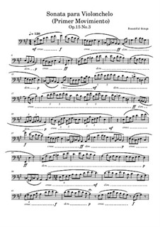 Sonata para Violonchelo, Op.15 No.3: Primer Movimiento by Beautiful things Martínez