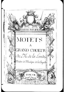Motetten (Sammlungen): Band VII by Michel Richard de Lalande
