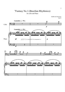 Bra Fantasy for Cello and Piano: Bra Fantasy for Cello and Piano by Willy Piano Player