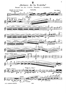 Scènes de la Csárda No.2, Op.13: Violinstimme by Jenö Hubay