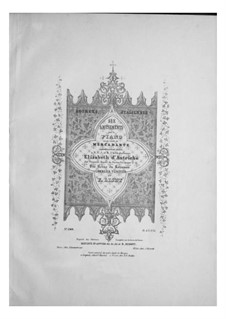 Soirées italiennes. Sechs Stücke über Themen von Mercadante, S.411: Vollsammlung by Franz Liszt