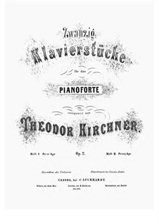Zehn Clavierstücke, Op.2: Heft I by Theodor Kirchner