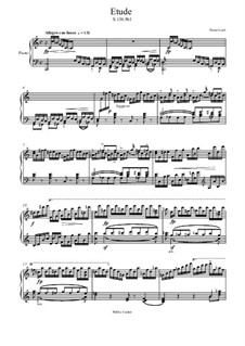 Études d'exécution transcendante, S.136: Etüde Nr.1 by Franz Liszt