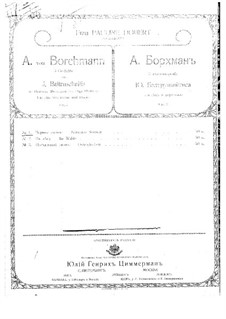 3 Poems of Baltrušaitis, Op.5: 3 Poems of Baltrušaitis by Aleksandr Borkhman