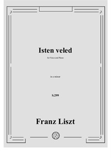 Isten veled, S.299: Klavierauszug mit Singstimmen by Franz Liszt