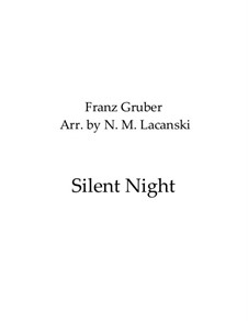 For solo instrument and piano: Für Violine und Klavier by Franz Xaver Gruber