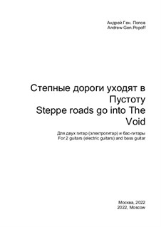 Steppe roads go into The Void: Steppe roads go into The Void by Andrej Popow