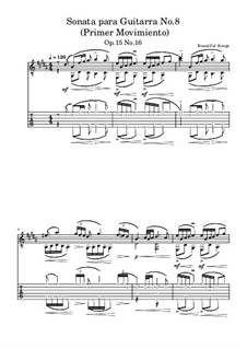 Sonata para Guitarra No.8, Op.15 No.16: Primer Movimiento by Beautiful things Martínez
