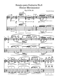 Sonata para Guitarra No.8, Op.15 No.16: Tercer Movimiento by Beautiful things Martínez