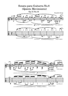 Sonata para Guitarra No.8, Op.15 No.16: Quinto Movimiento by Beautiful things Martínez
