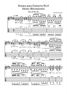 Sonata para Guitarra No.8, Op.15 No.16: Sexto Movimiento by Beautiful things Martínez