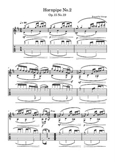 Hornpipe No.2, Op.15 No.19: Hornpipe No.2 by Beautiful things Martínez