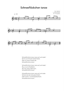 Schneeflöckchen tanze: Schneeflöckchen tanze by folklore