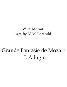 Fantasie für mechanische Orgel in f-Moll, K.594: Adagio, for string quintet by Wolfgang Amadeus Mozart