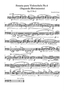 Sonata para Violonchelo No.4, Op.17 No.2: Segundo Movimiento by Beautiful things Martínez
