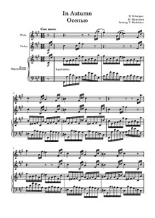 Herbst, Op.2 No.23: Herbst by Nikolay Nikolaev