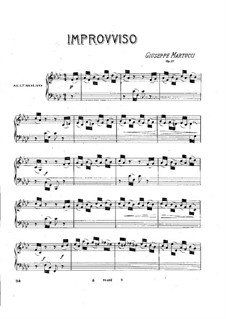Improvviso, Op.17: Improvviso by Giuseppe Martucci