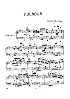 Polacca (Polonaise), Op.19: Polacca (Polonaise) by Giuseppe Martucci