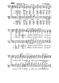 Heilige Nacht O Giesse Du: Singpartitur by Ludwig van Beethoven